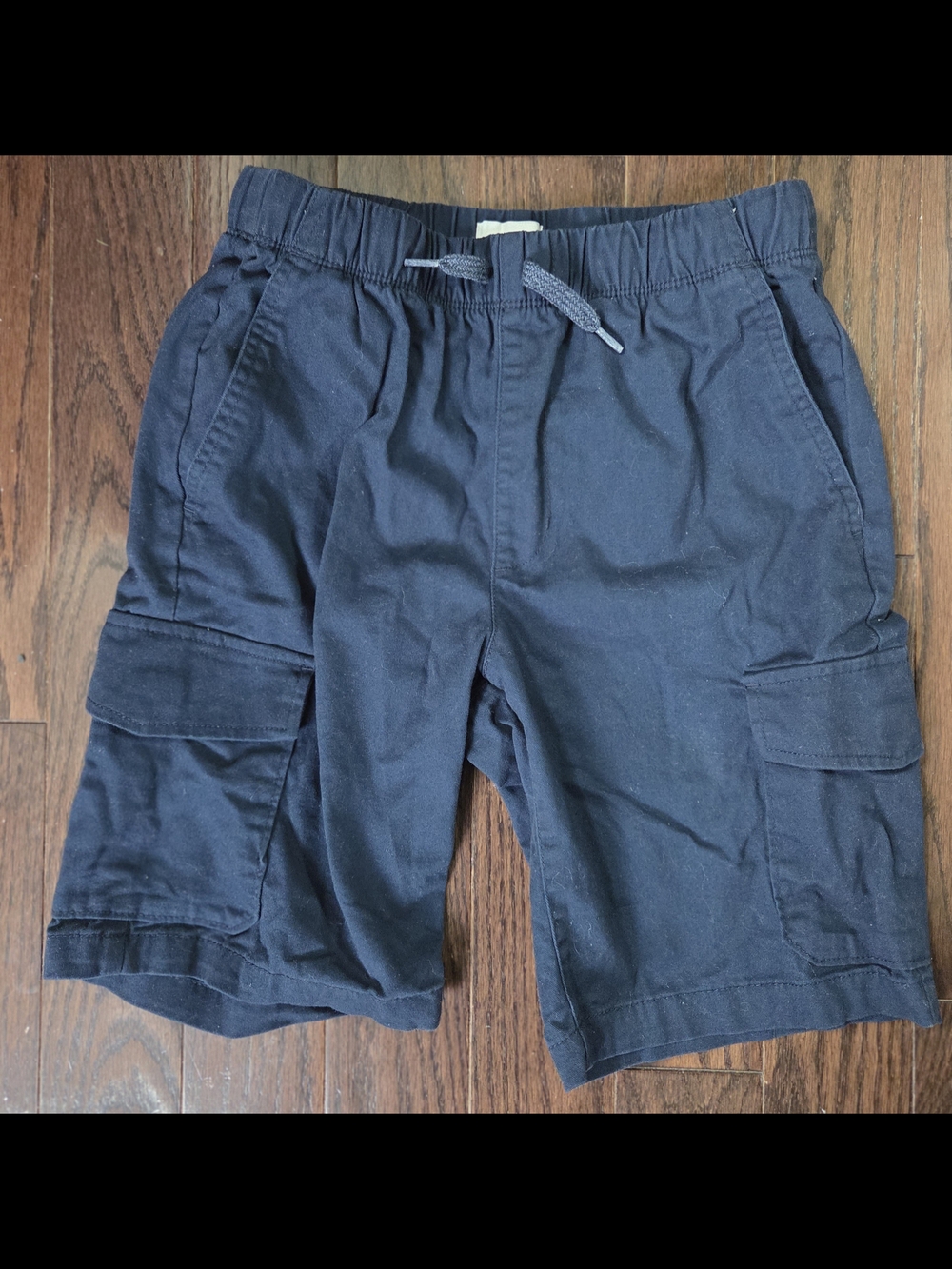 Boys Old Navy Boys Navy Drawstring Cargo Shorts